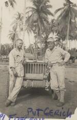 Cpl. Freageu and Pvt. Gerick, New Guinea, 1944