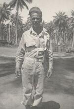 unknown soldier from the Transportation Camp, New Guinea, October 1944