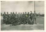 Mech. Air Crewmen VMB 613 Stanford Inman - middle row - kneeling far right Feb.3, 1945 Kwajalein