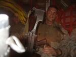 10/2006 PFC Bbrovic Inside C1-30 Helicopter