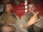 Quitar, 10/2006 Left to Right: PFC Bbrovic and PFC O�Brien