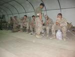 Kuwait, 10/2006 Left to Right: LCPL Panesso, LCPL Belinger, LCPL Ivanic, LCPL Bolonbna, PFC James, PFC Sugiel, and CPL Hayes