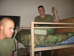 California, US, 10/2006 Barracks, Soldiers unnamed