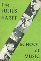 The catalog of the Julius Hartt School of Music