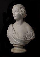 Sculpture: Marble bust of Jenny Lind