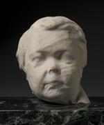 Physical object: Sculpture of Charles S. Stratton's head from a cemetery monument