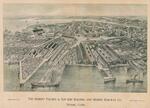 Bird's-eye view of the Robert Palmer & Son Ship Building and Marine Railway Co., Noank./ Bailey & Rathbone